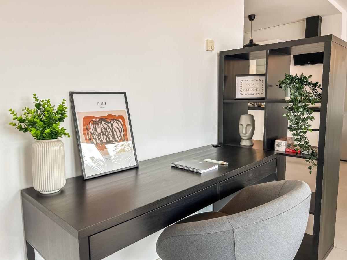 Design-Apartment - Bochum Zentrum - 2 Balkons - 118M2 - Netflix Luaran gambar