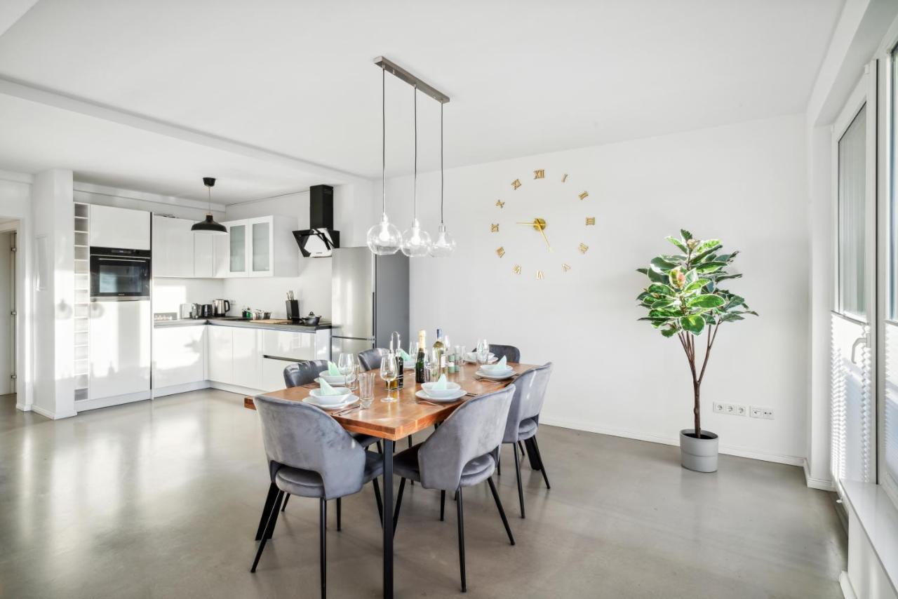 Design-Apartment - Bochum Zentrum - 2 Balkons - 118M2 - Netflix Luaran gambar