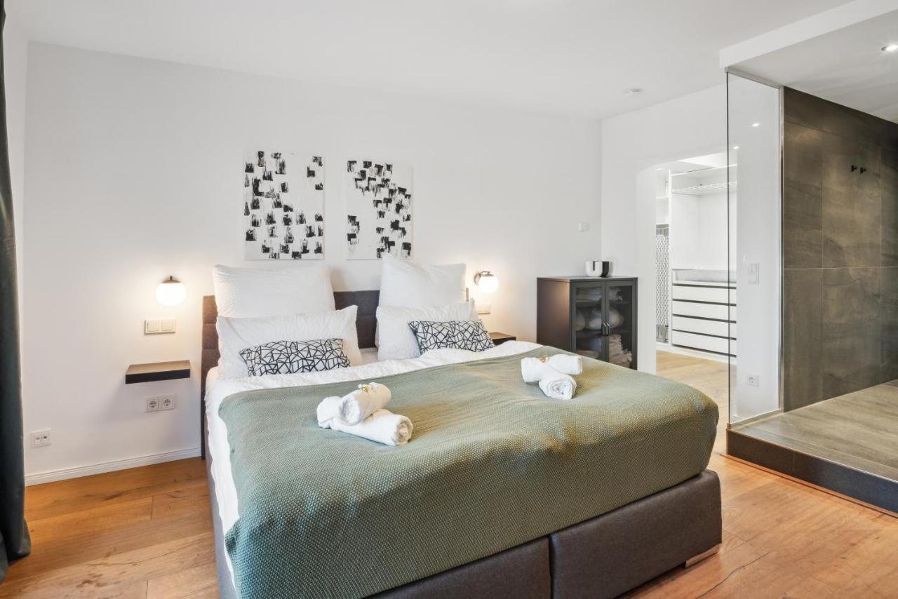 Design-Apartment - Bochum Zentrum - 2 Balkons - 118M2 - Netflix Luaran gambar