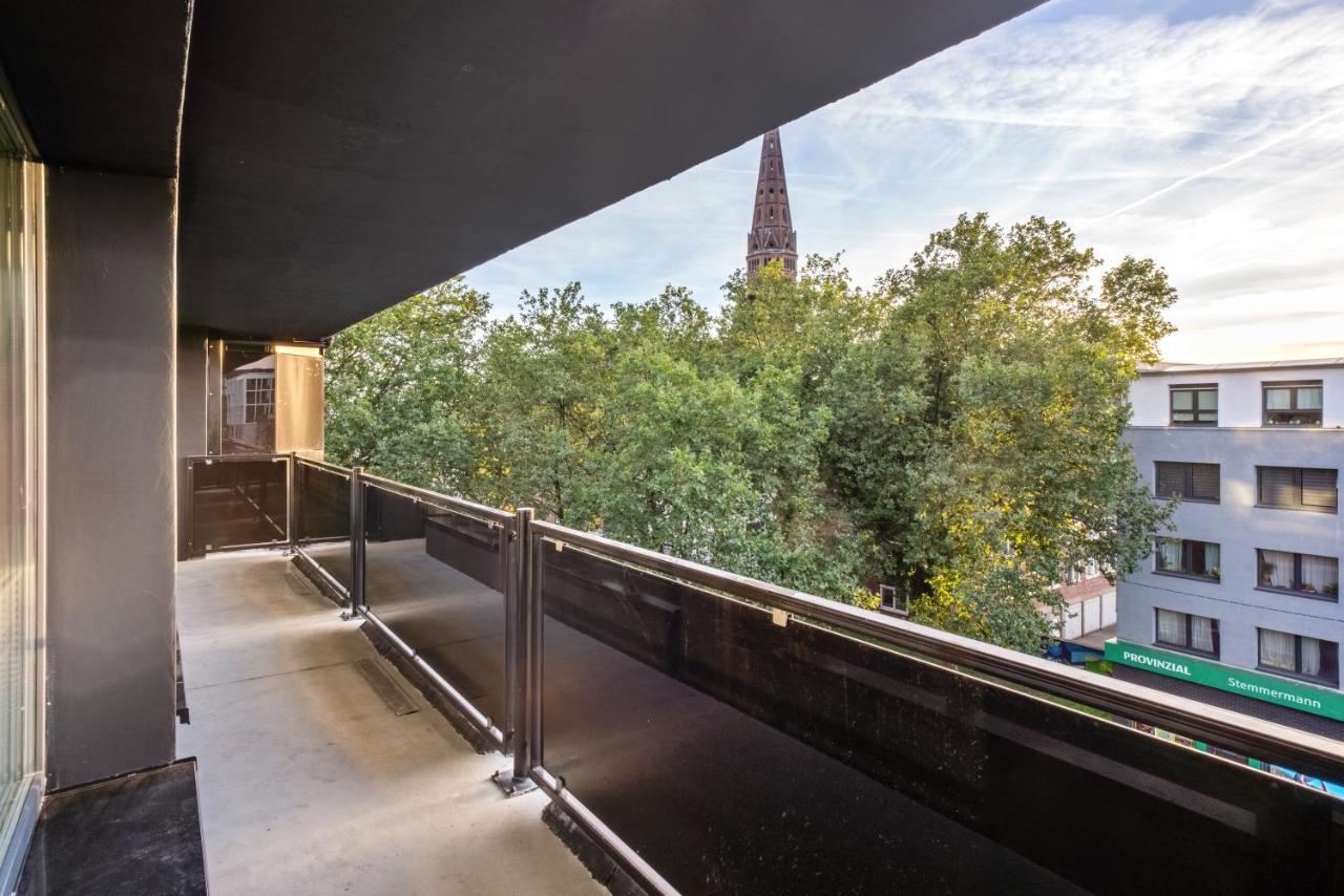 Design-Apartment - Bochum Zentrum - 2 Balkons - 118M2 - Netflix Luaran gambar